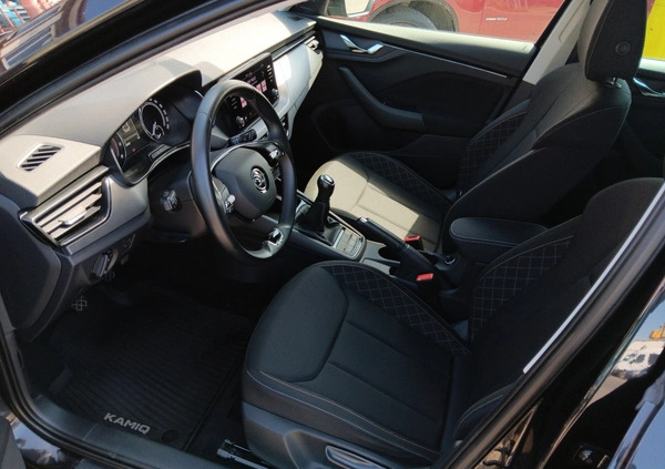 Skoda Kamiq cena 82900 przebieg: 26822, rok produkcji 2021 z Tłuszcz małe 497